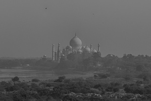 Blick auf das Taj Mahal