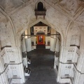 Im inneren des Chaturbhuj-Tempel