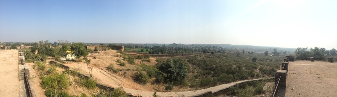 Aussicht von Jahangiri Mahal 180°