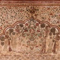 Wandmalerei im Jahangiri Mahal