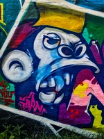 Graffiti: Affengesicht