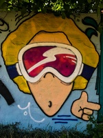 Graffiti: Skibrille