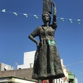 Statue einer Bäuerin