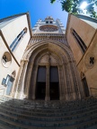 Älteste Kirche der Stadt.  Schon 1236 wurde durch den christlichen Eroberer Mallorcas, König Jaume I., an dieser Stelle eine Kapelle errichtet. Bis in das Jahr 1414 erfolgte dann der Ausbau zur Kirche im Stil der Hochgotik.